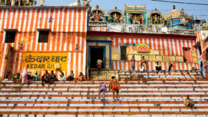 Kedar Ghat in Varanasi