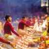Ganga Aarti Varanasi From Boat