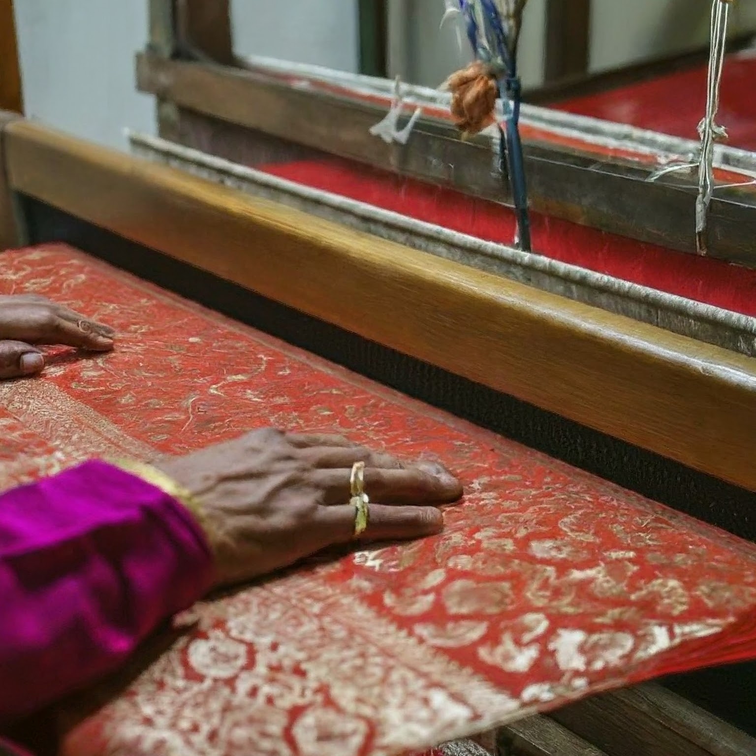 Weaving Process of Banarasi Saree